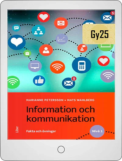Information och kommunikation nivå 1 Fakta och övningar Onlinebok