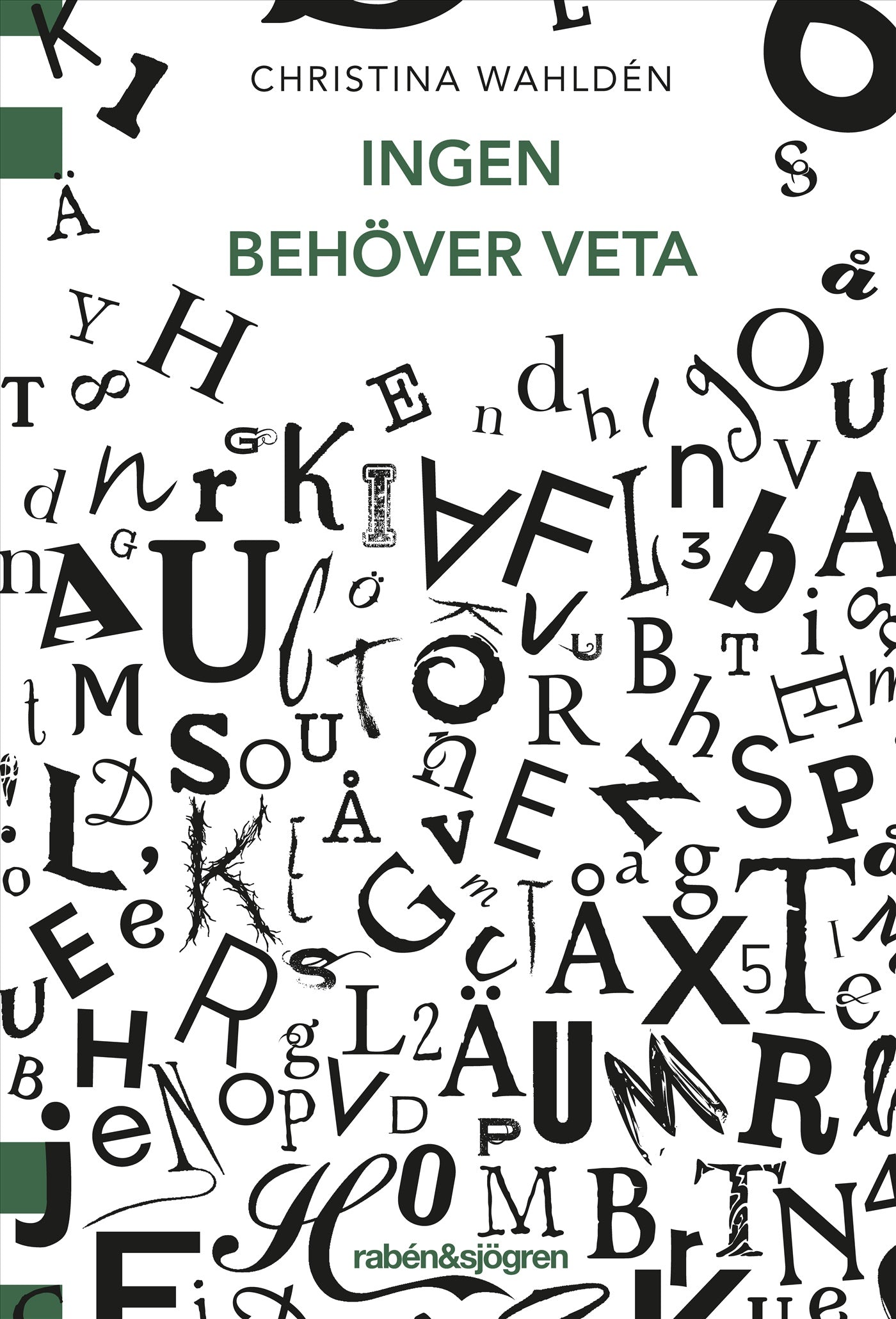 Ingen behöver veta – E-bok