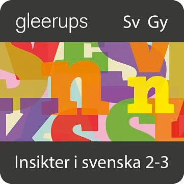 Insikter i svenska 2-3, digitalt läromedel, lärare, 12 mån (OBS! Endast för lärare)