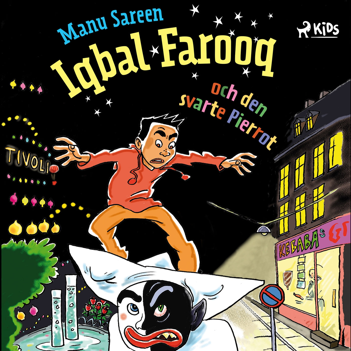 Iqbal Farooq och den svarte Pierrot – Ljudbok