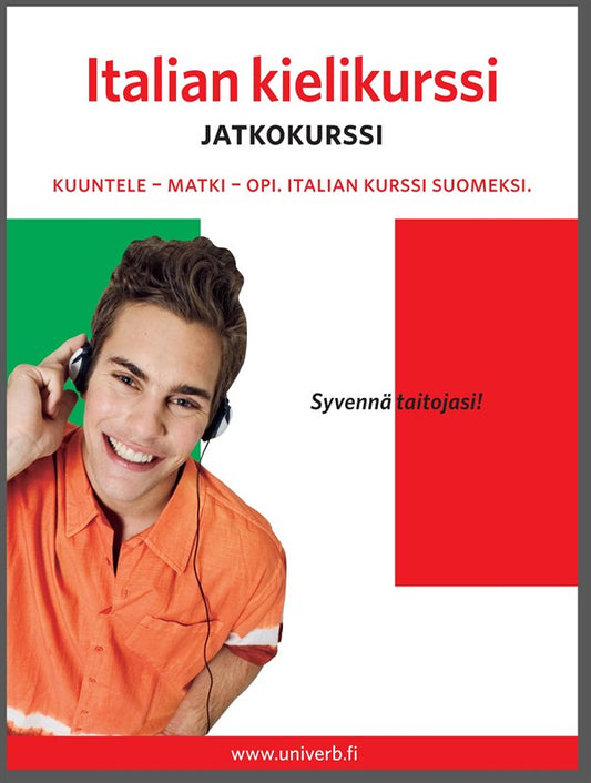 Italian kielikurssi jatkokurssi – Ljudbok