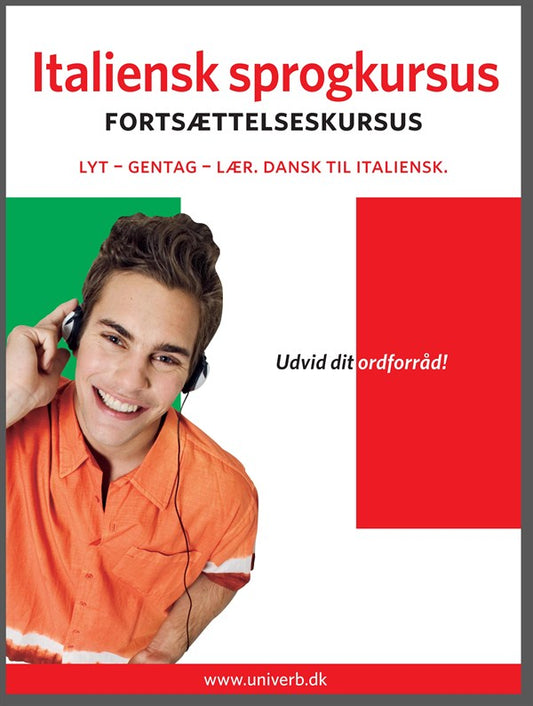 Italiensk sprogkursus Fortsættelseskursus – Ljudbok