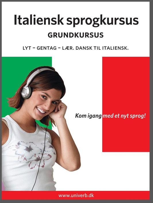 Italiensk sprogkursus Grundkursus – Ljudbok