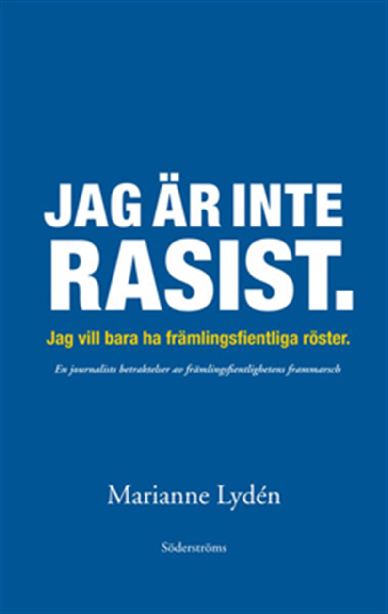 Jag är inte rasist – E-bok