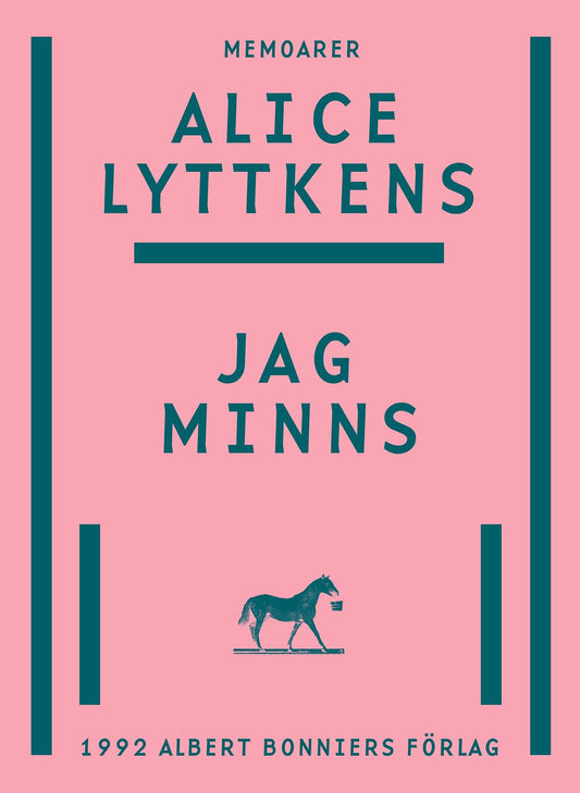Jag minns – E-bok