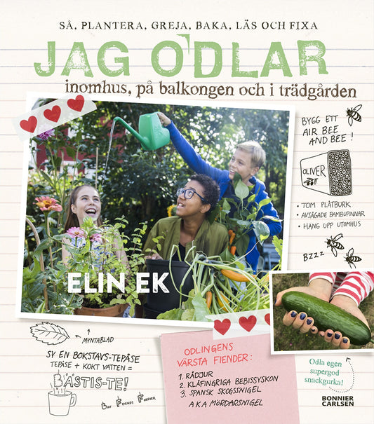 Jag odlar : inomhus, på balkongen och i trädgården – E-bok