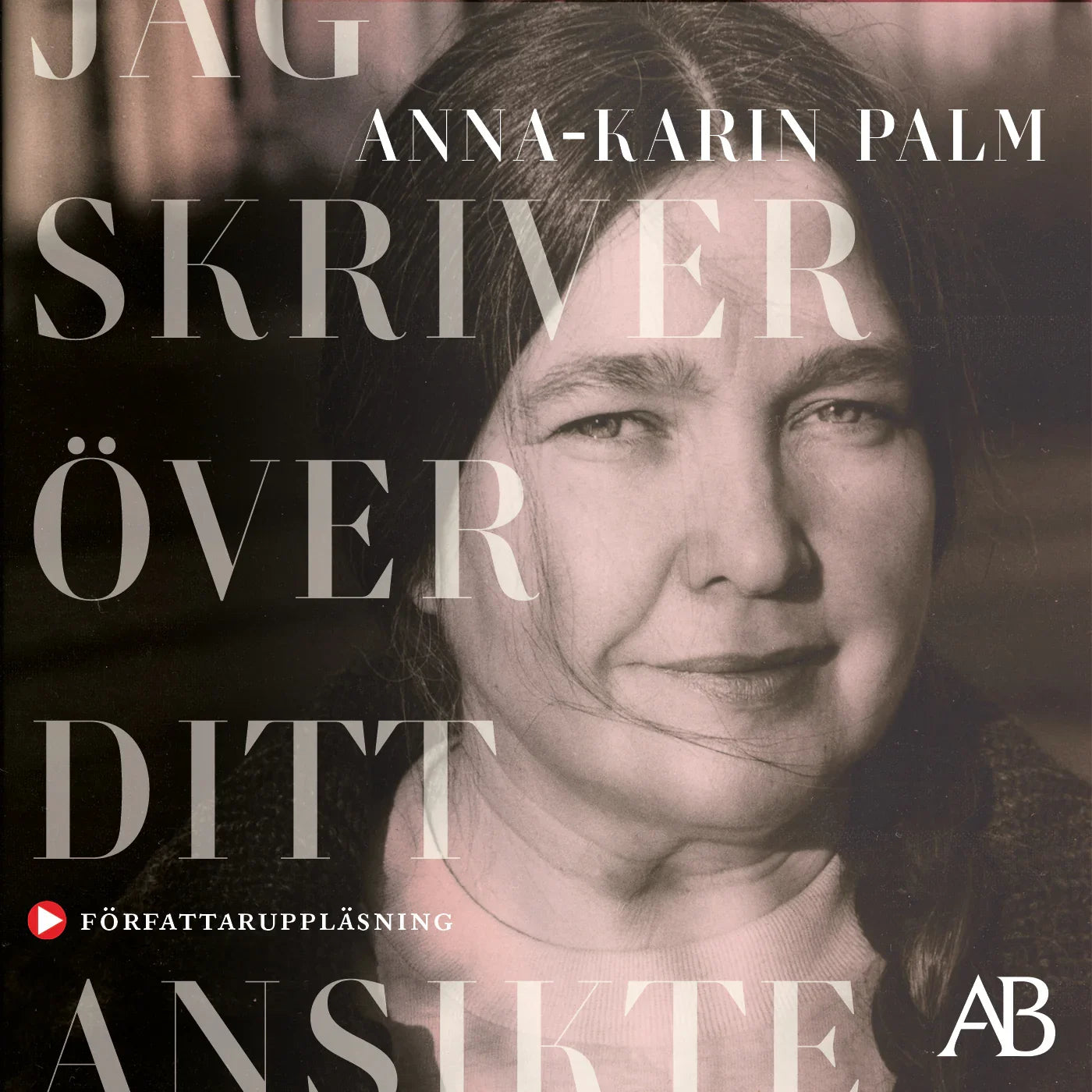Jag skriver över ditt ansikte – Ljudbok