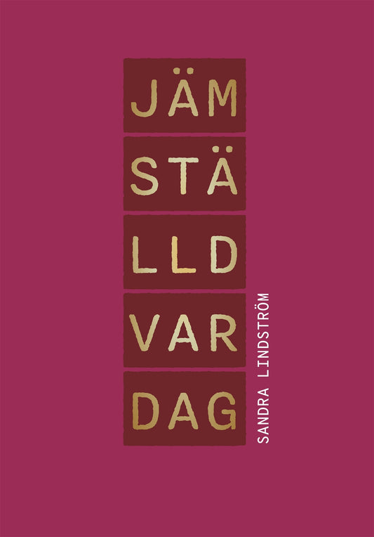 Jämställd vardag – E-bok