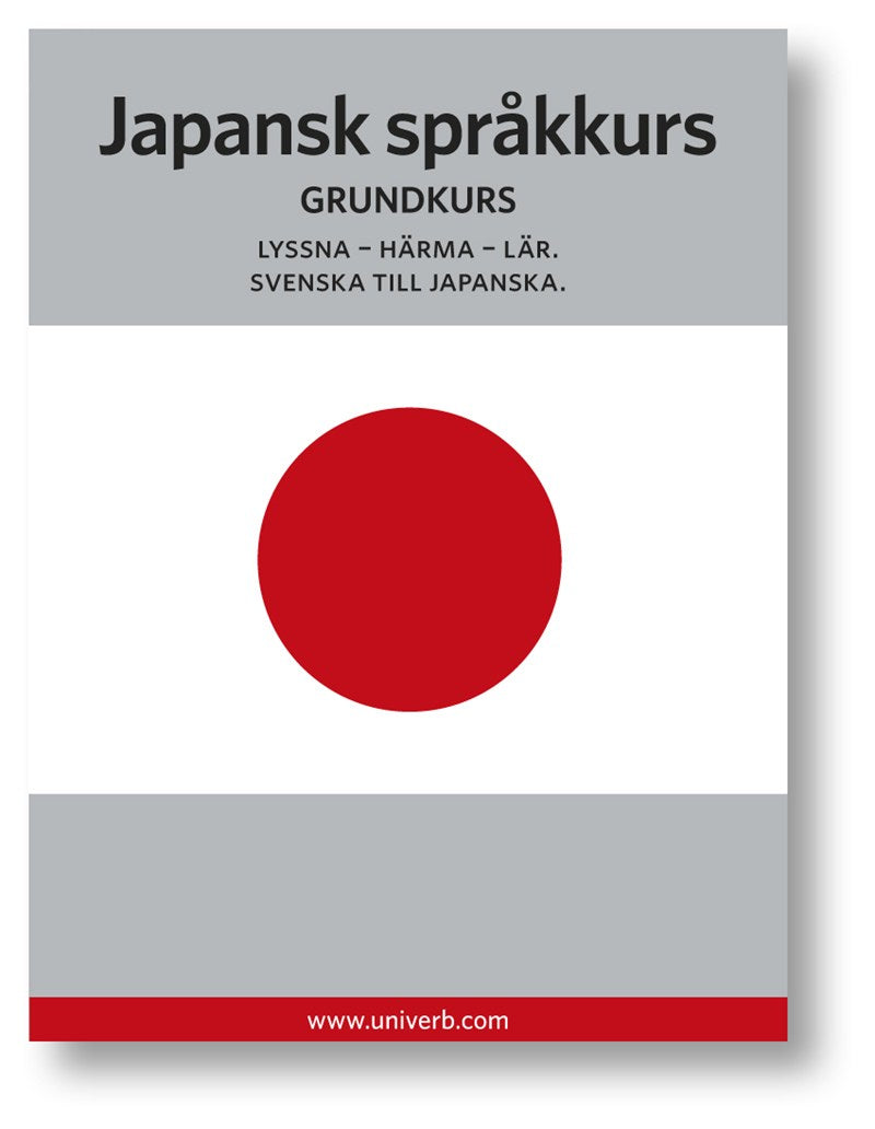 Japansk språkkurs – Ljudbok