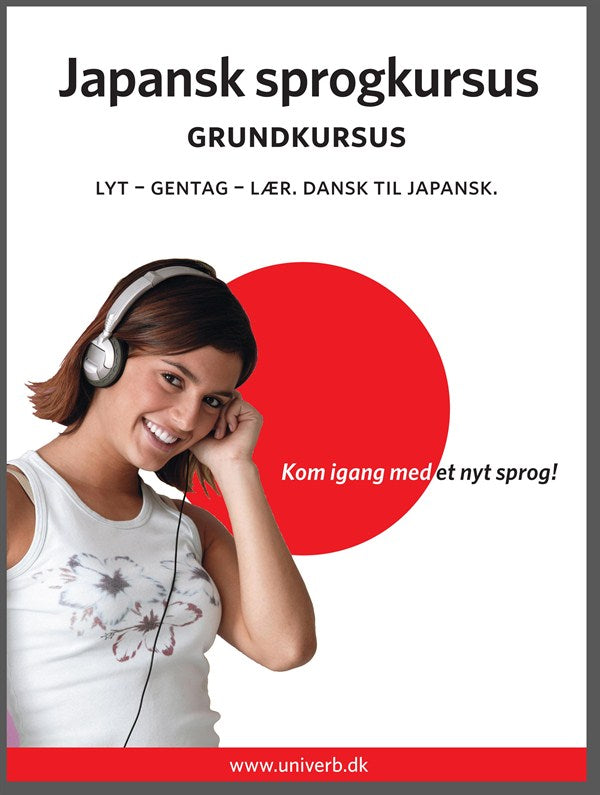 Japansk sprogkursus Grundkursus – Ljudbok