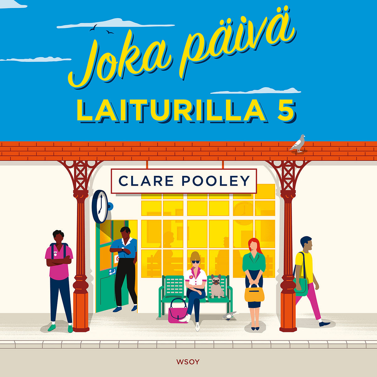 Joka päivä laiturilla viisi – Ljudbok