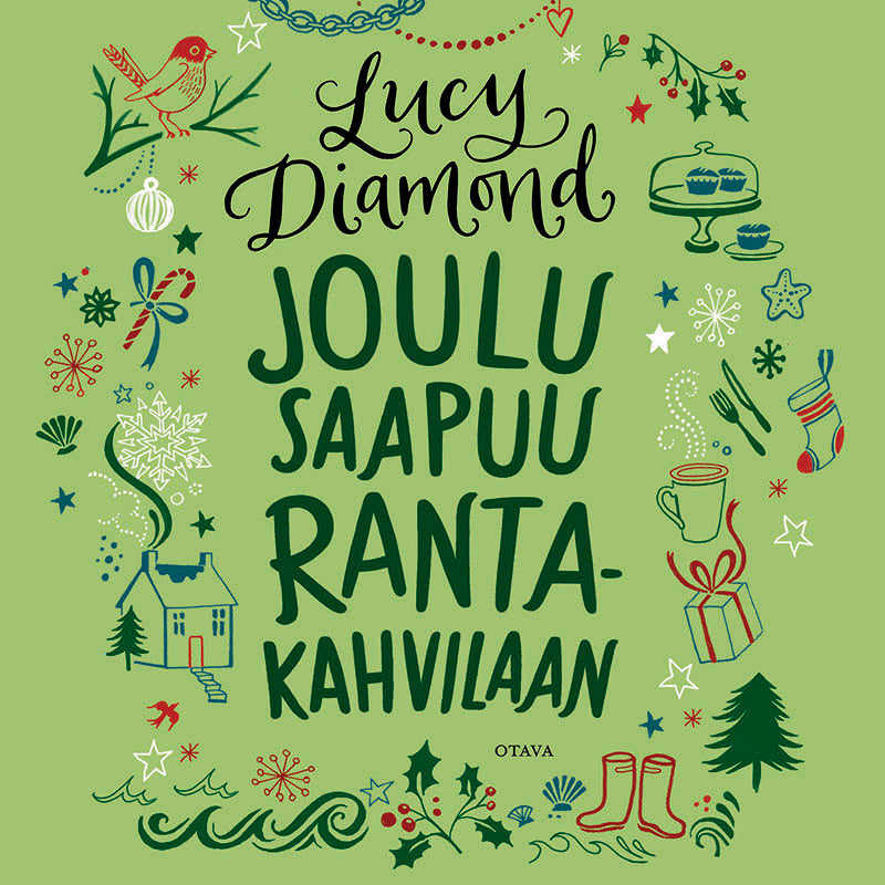 Joulu saapuu Rantakahvilaan – Ljudbok