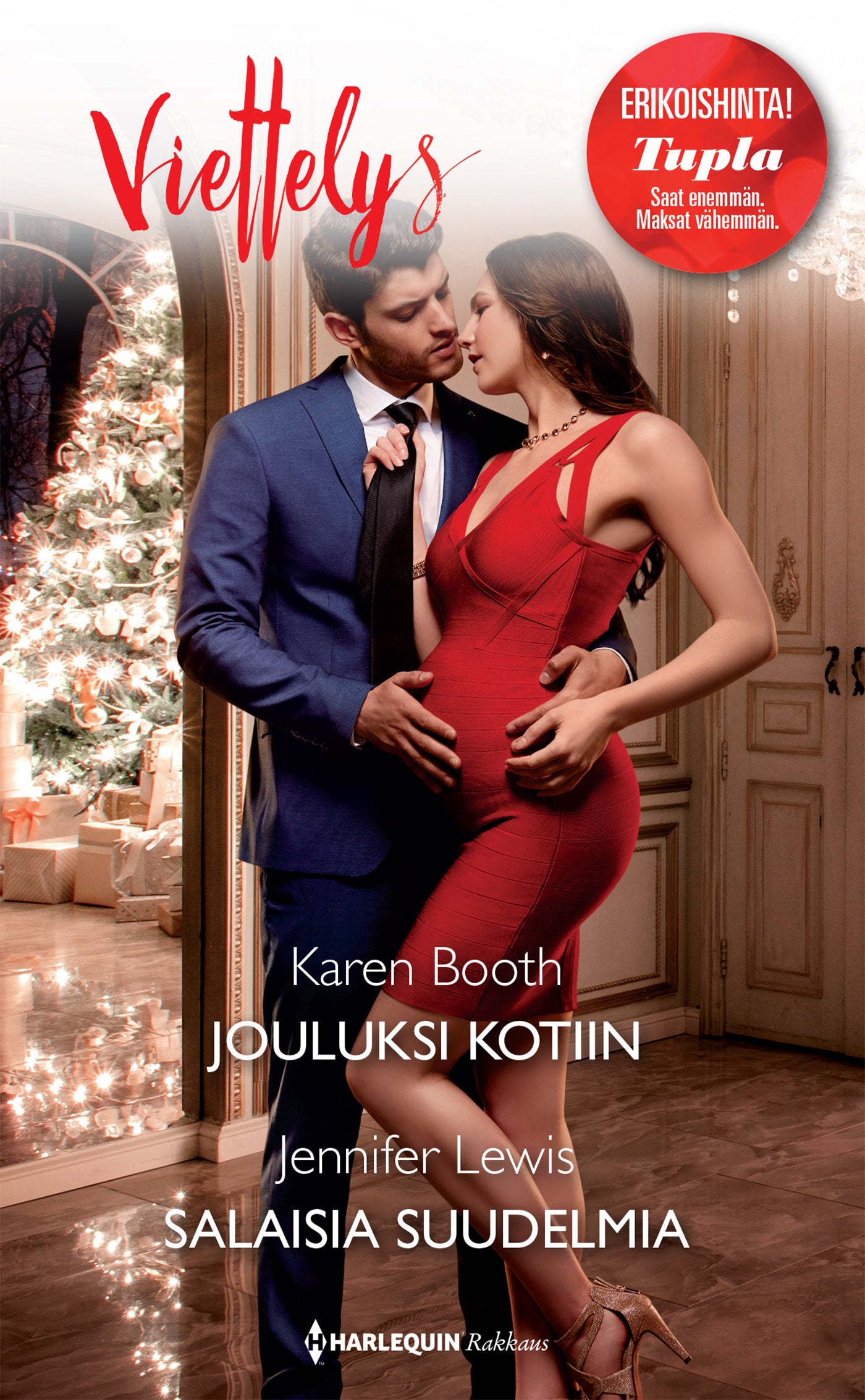 Jouluksi kotiin / Salaisia suudelmia – E-bok