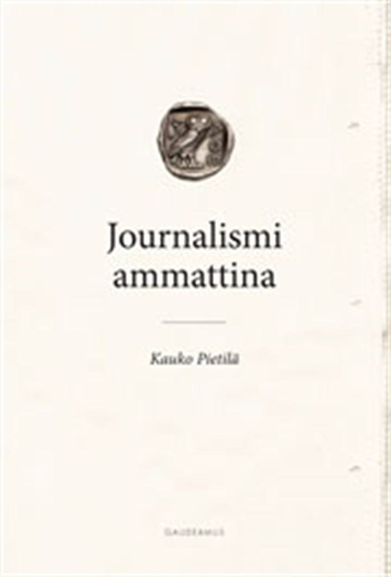 Journalismi ammattina – E-bok