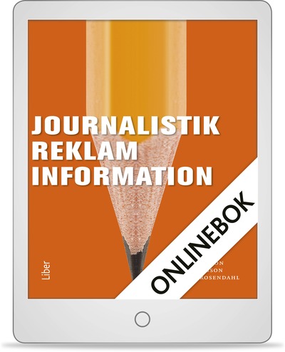 Journalistik, reklam och information Onlinebok (12 mån)