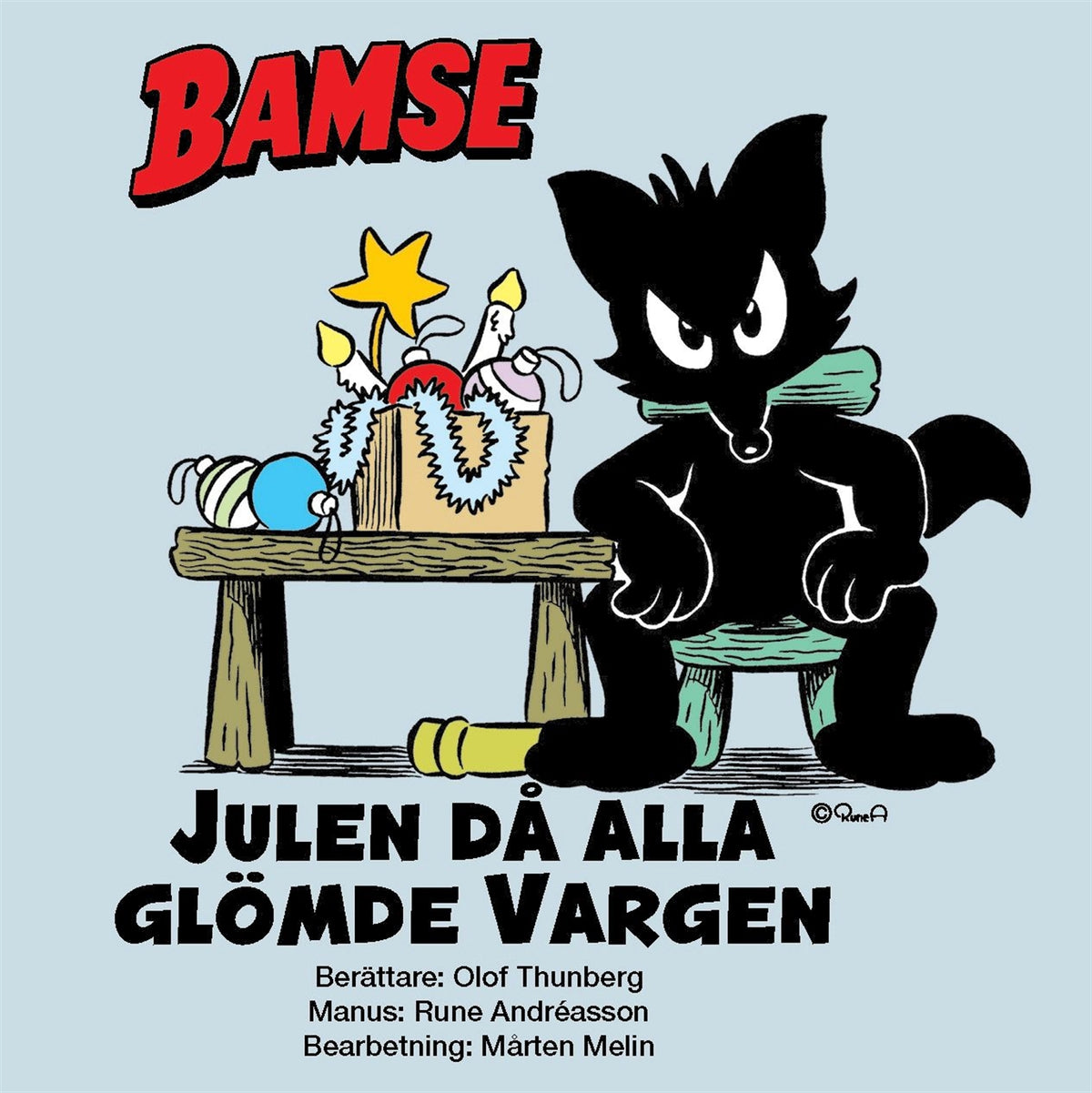 Julen då alla glömde Vargen – Ljudbok