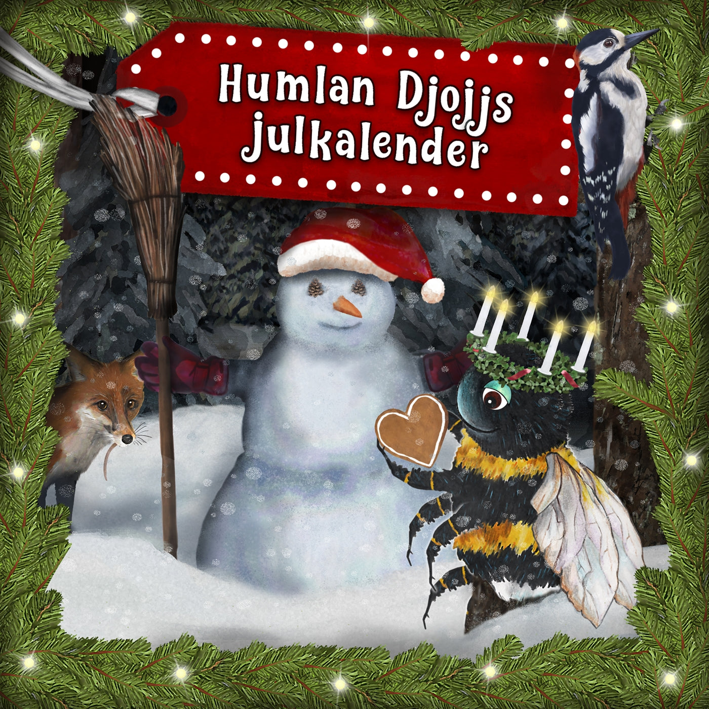 Julkalender 2022 - Humlan Djojjs Julkalender (Trailer)  – Ljudbok