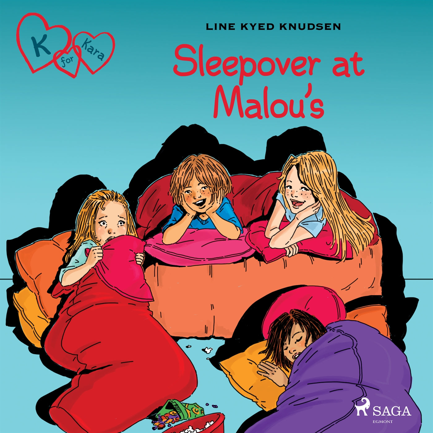 K for Kara 4 - Sleepover at Malou’s – Ljudbok