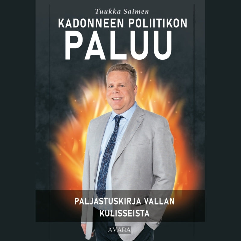 Kadonneen poliitikon paluu – Ljudbok