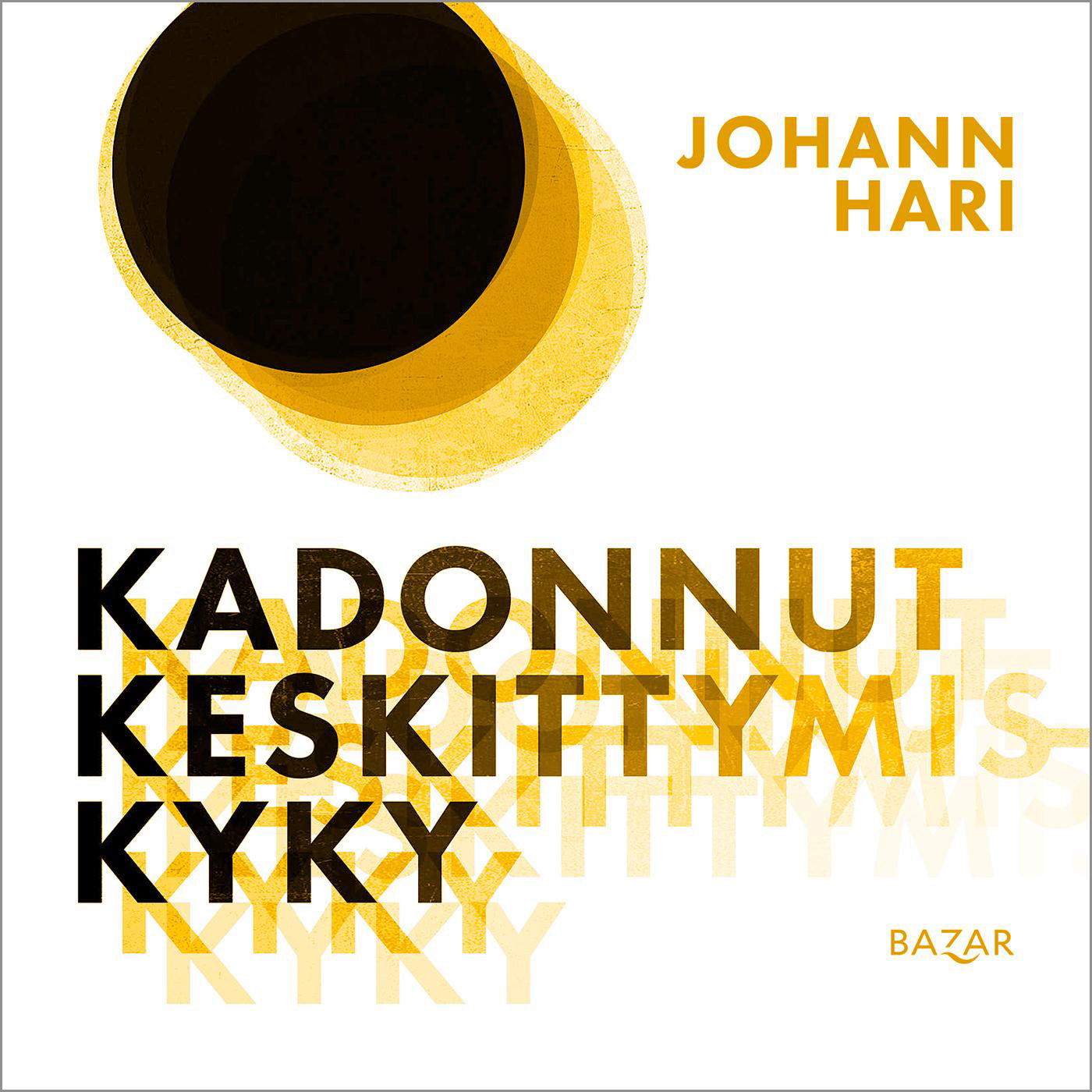 Kadonnut keskittymiskyky – Ljudbok