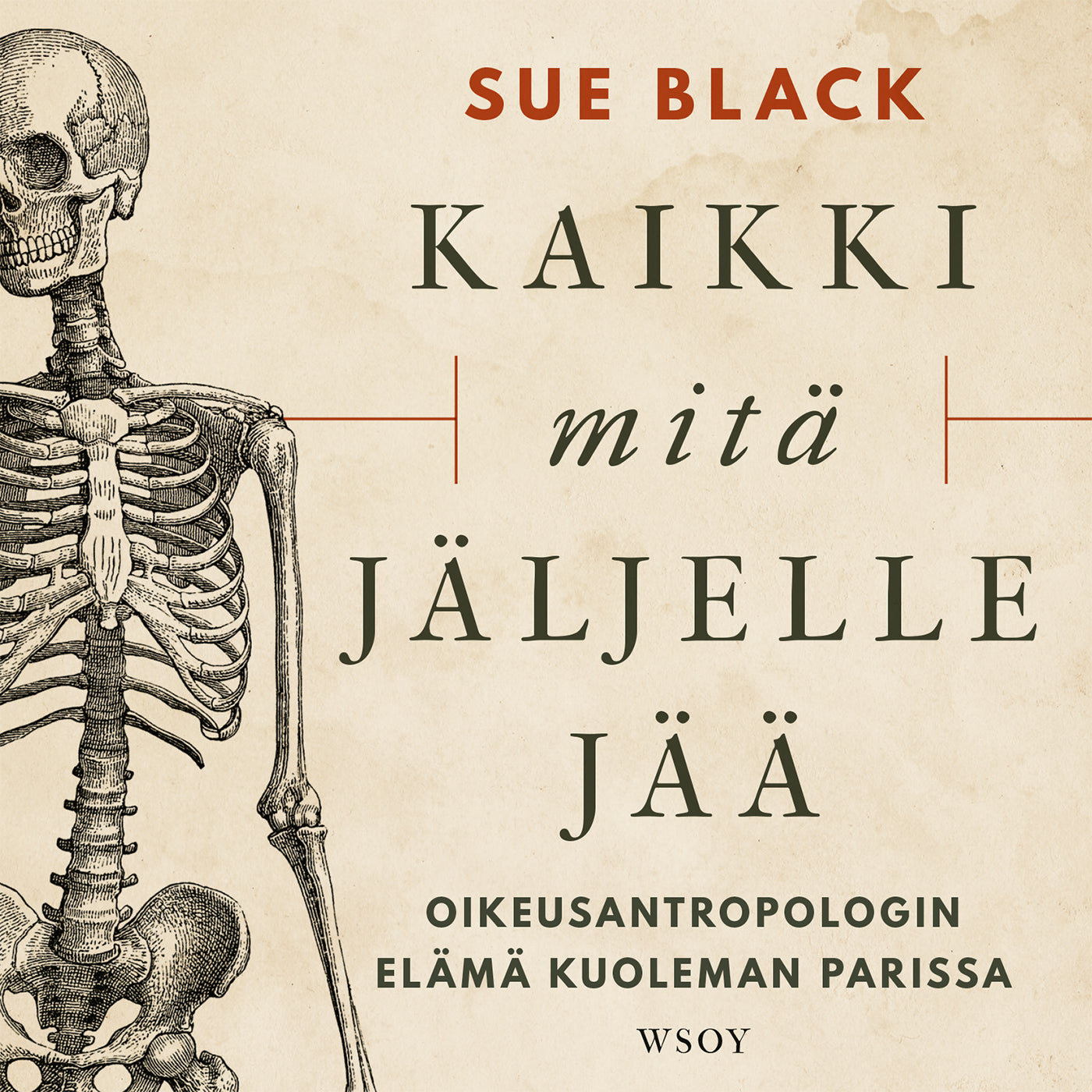 Kaikki mitä jäljelle jää – Ljudbok