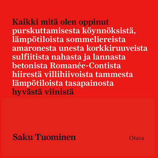 Kaikki mitä olen oppinut hyvästä viinistä – Ljudbok
