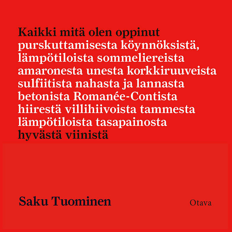 Kaikki mitä olen oppinut hyvästä viinistä – Ljudbok