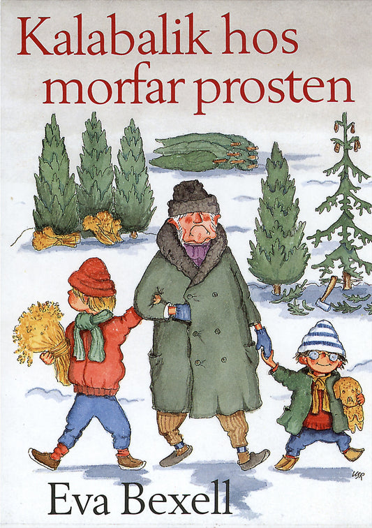 Kalabalik hos morfar prosten – E-bok