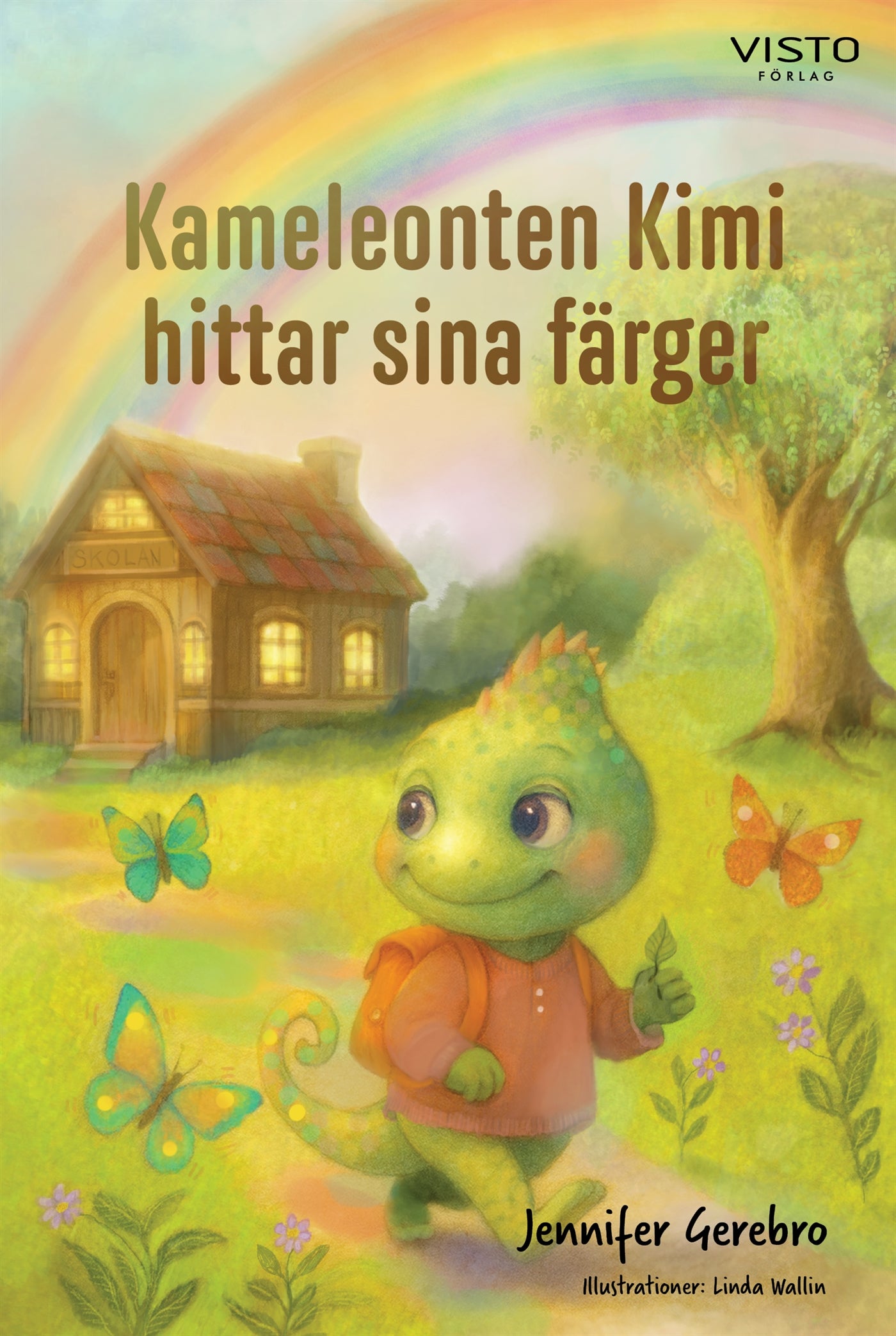 Kameleonten Kimi hittar sina färger – E-bok