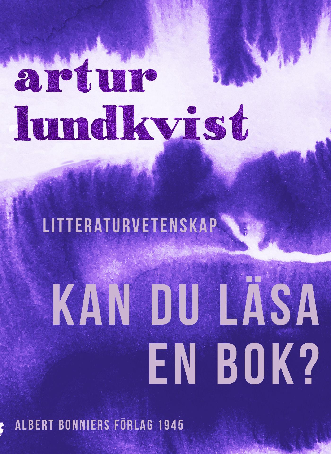 Kan du läsa en bok? – E-bok