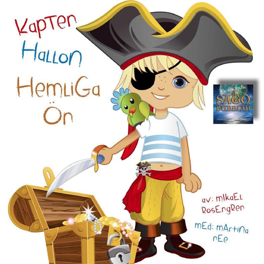 Kapten Hallon : Hemliga ön – Ljudbok