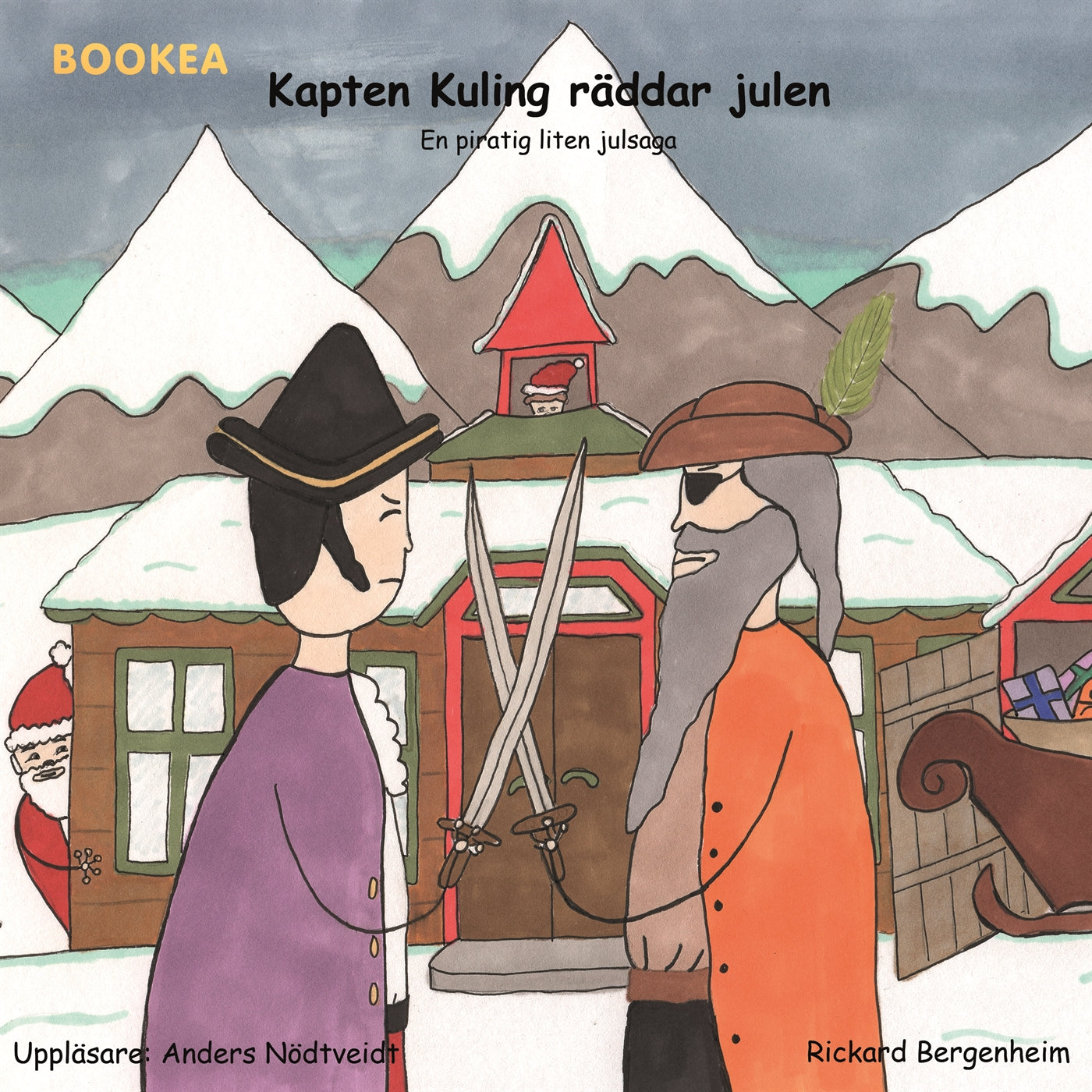 Kapten Kuling räddar julen – Ljudbok