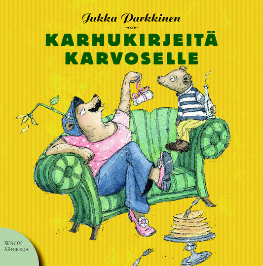 Karhukirjeitä Karvoselle – Ljudbok