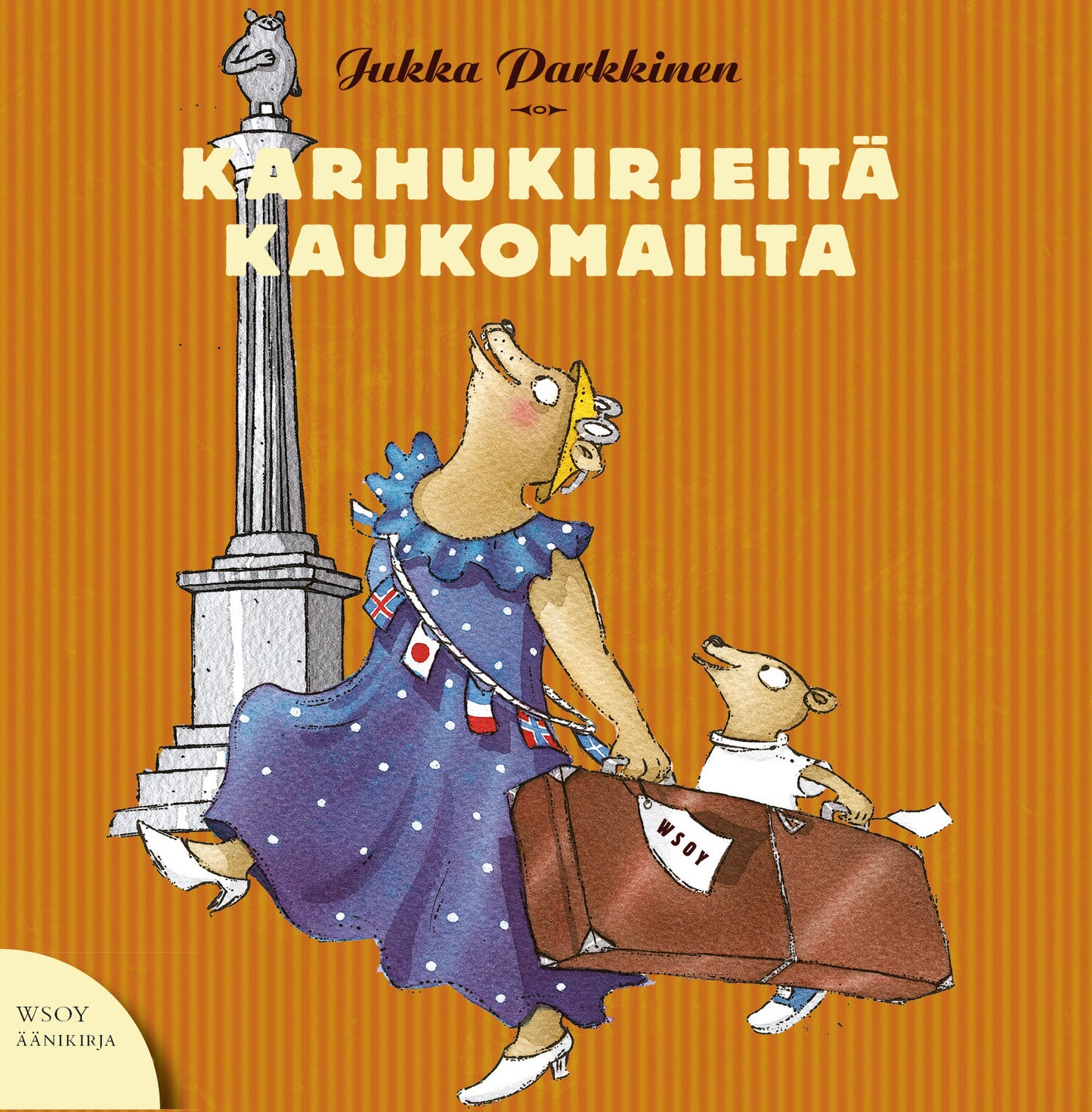 Karhukirjeitä kaukomailta – Ljudbok