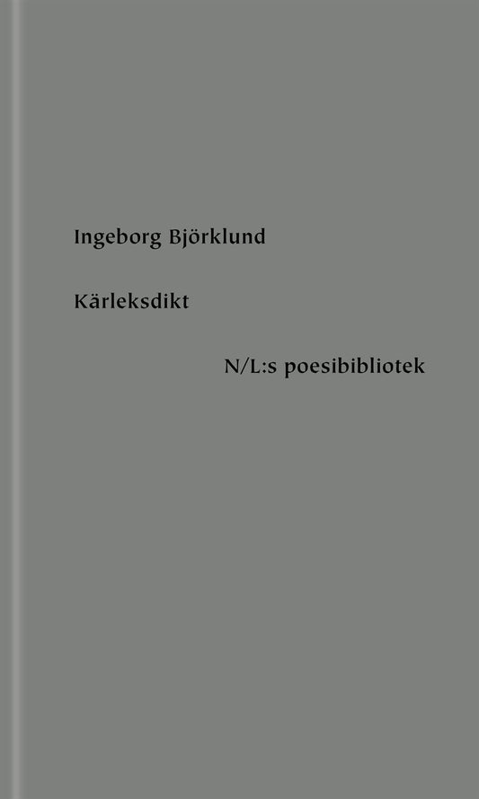 Kärleksdikt – E-bok