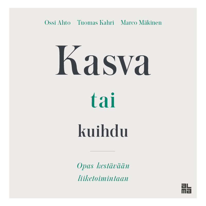 Kasva tai kuihdu – Ljudbok
