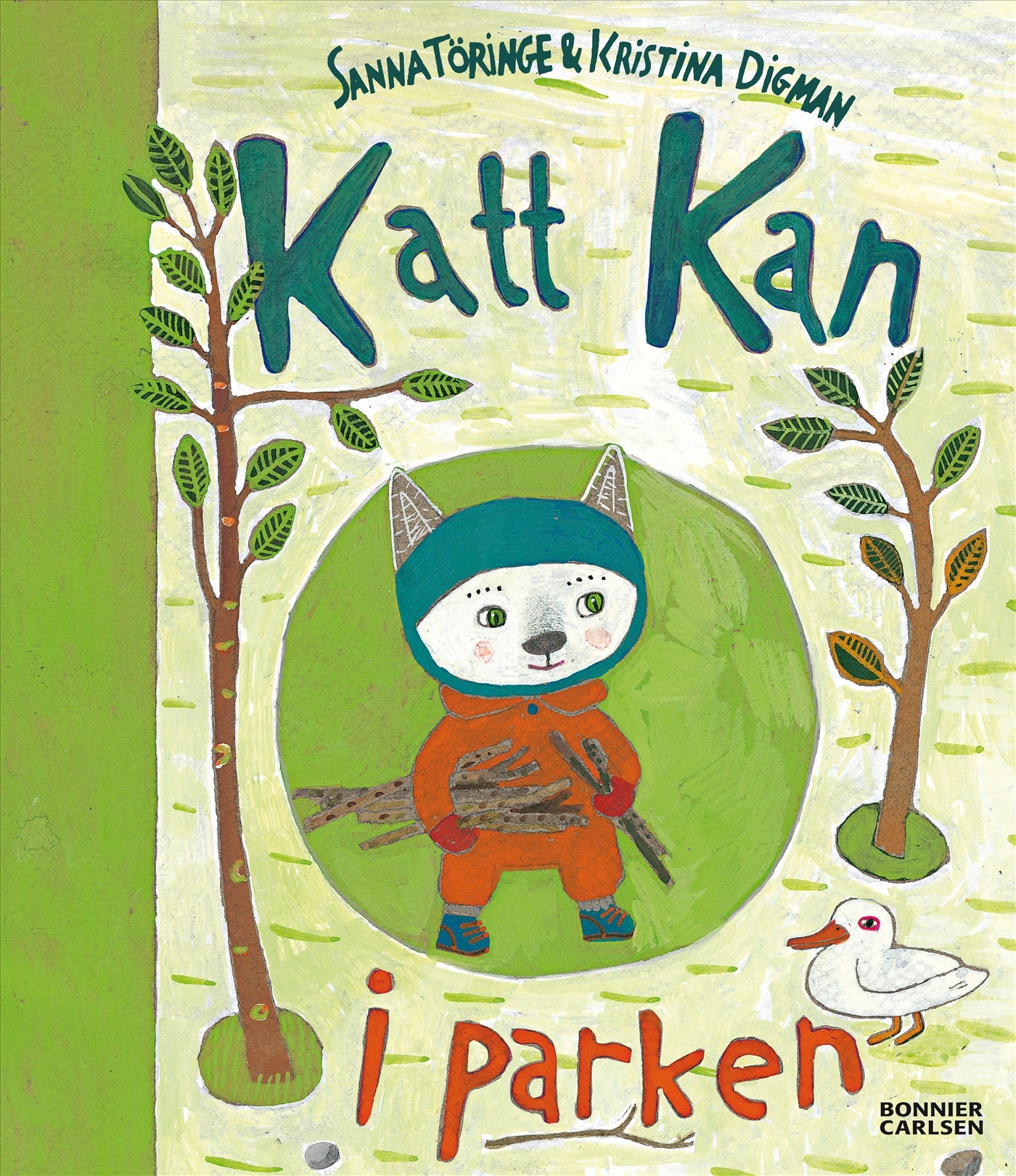 Katt kan i parken – E-bok