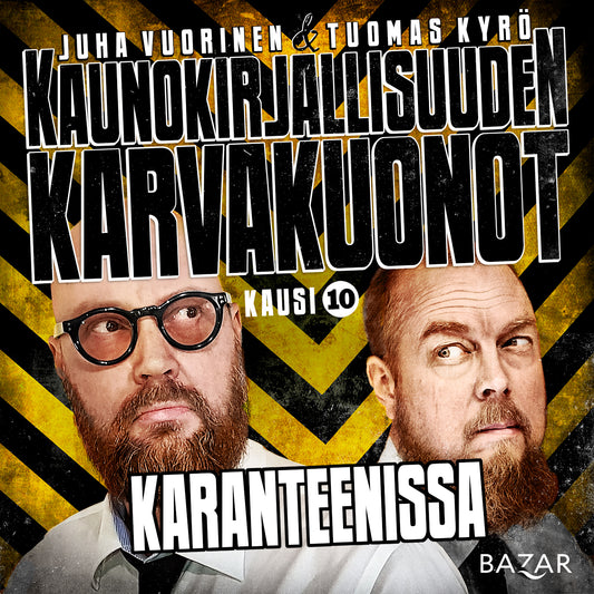 Kaunokirjallisuuden karvakuonot K10 – Ljudbok