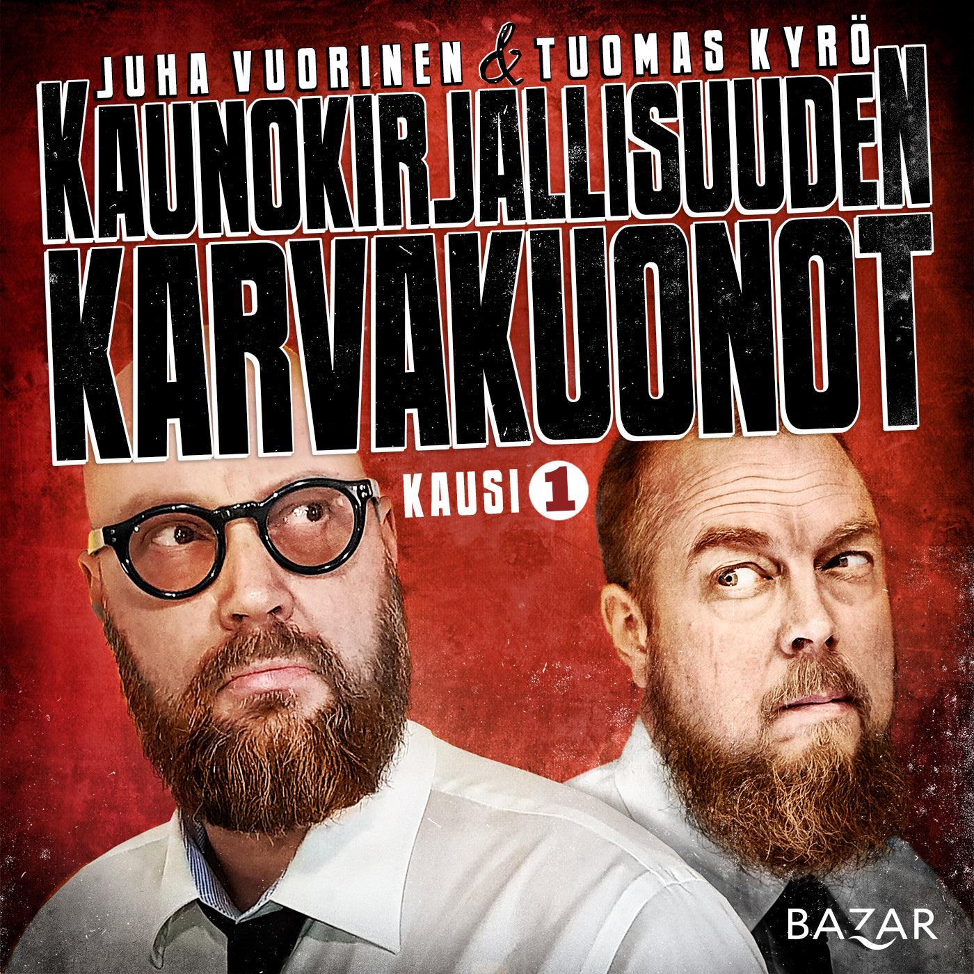 Kaunokirjallisuuden karvakuonot K1 – Ljudbok