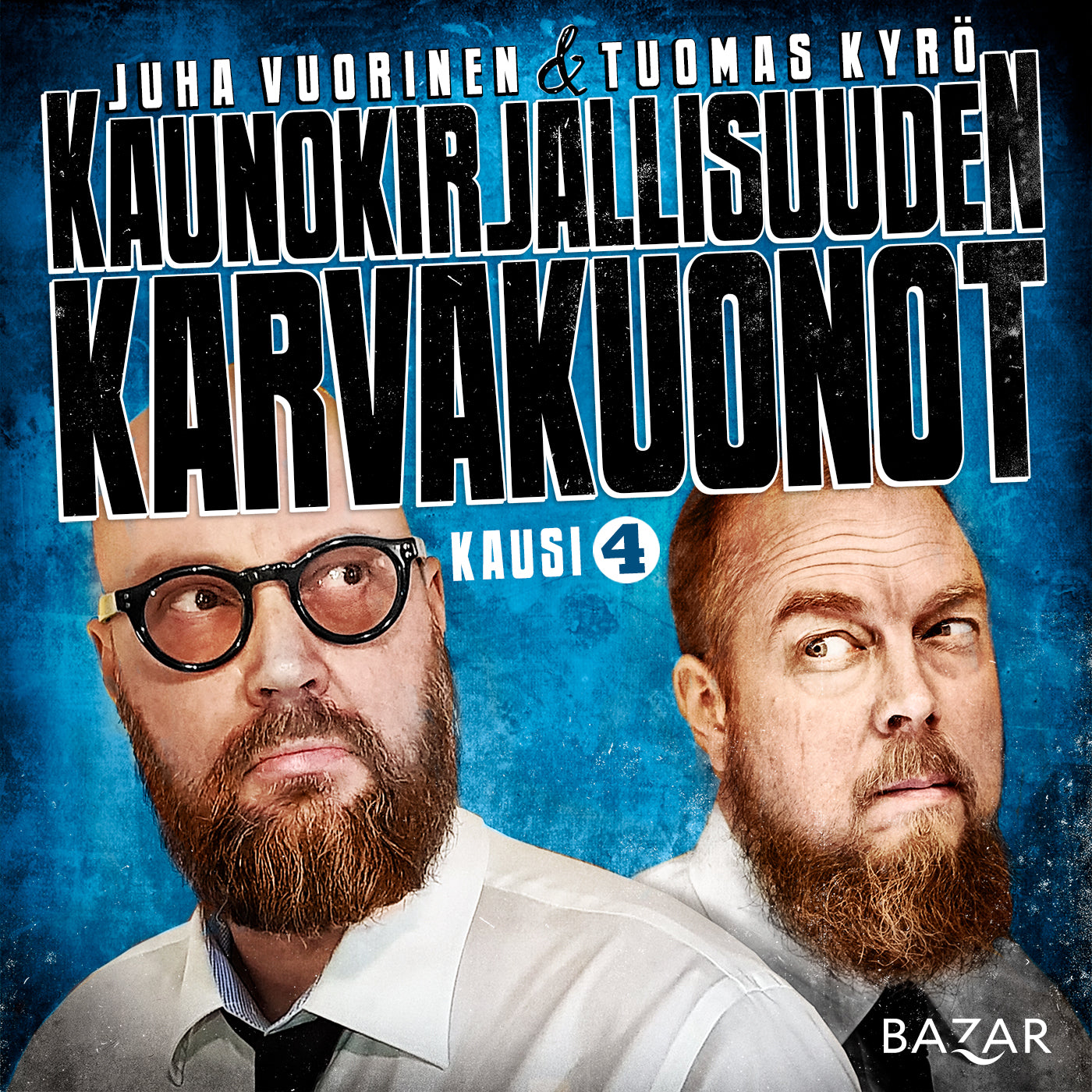 Kaunokirjallisuuden karvakuonot K4 – Ljudbok