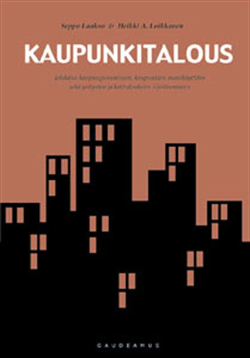 Kaupunkitalous – E-bok