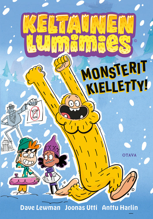Keltainen lumimies - Monsterit kielletty! – Ljudbok