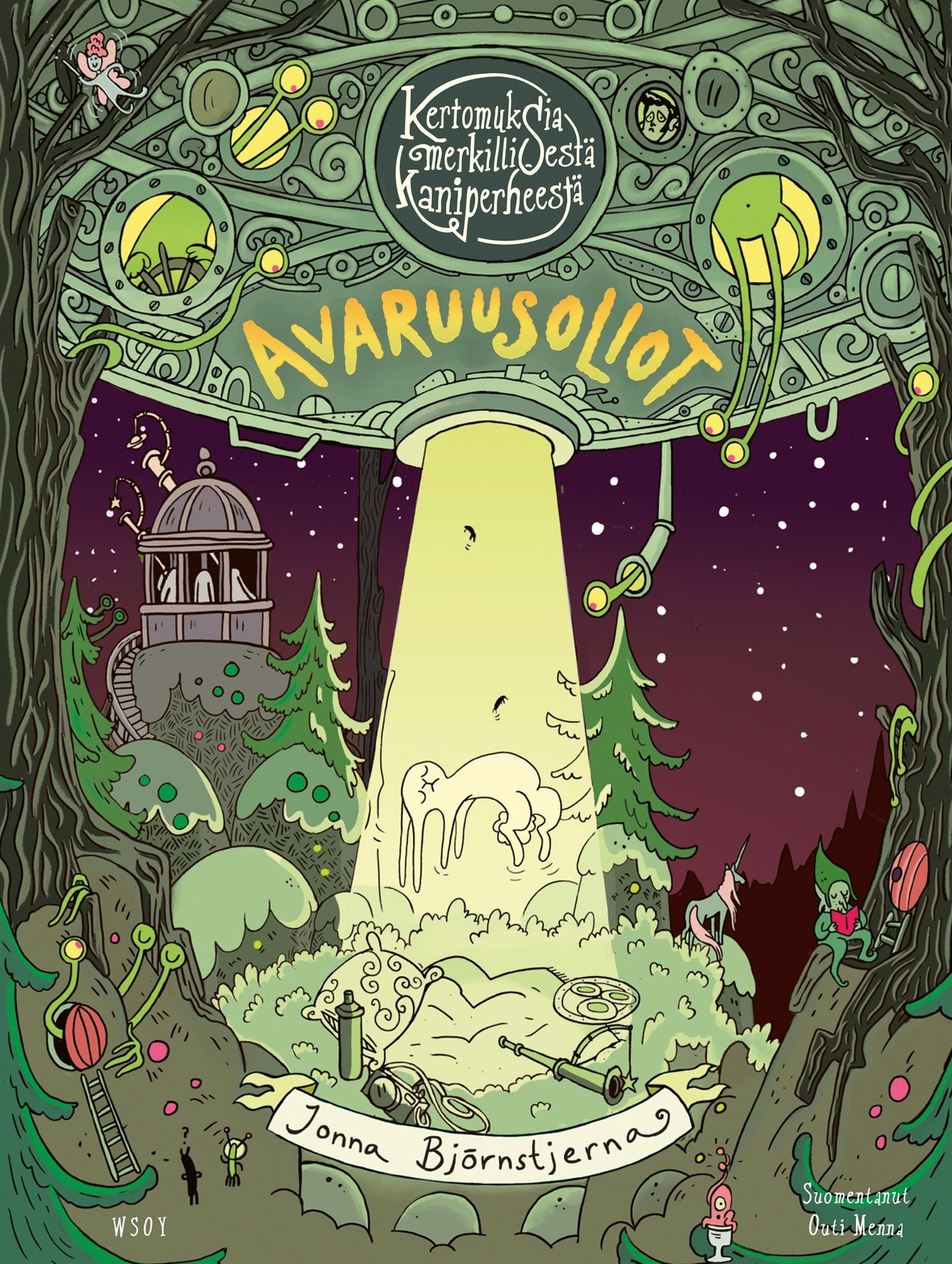 Kertomuksia merkillisestä kaniperheestä: Avaruusoliot – E-bok