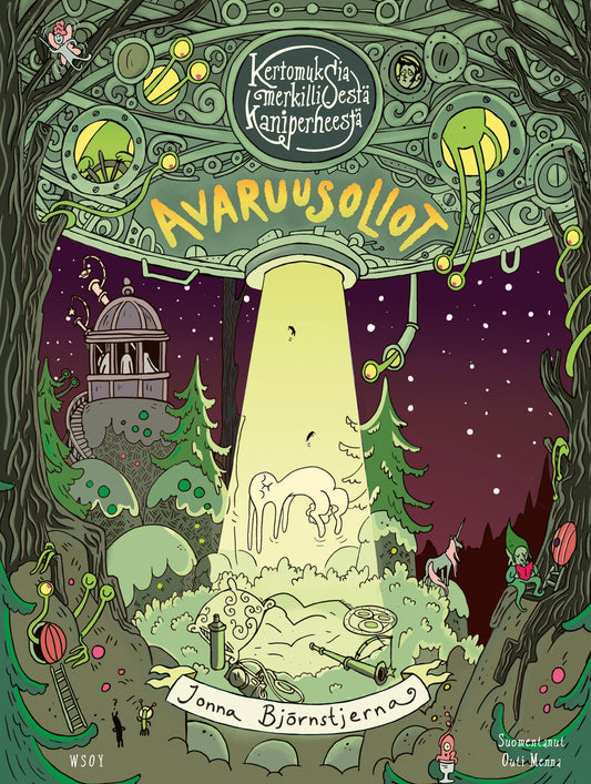 Kertomuksia merkillisestä kaniperheestä: Avaruusoliot – E-bok