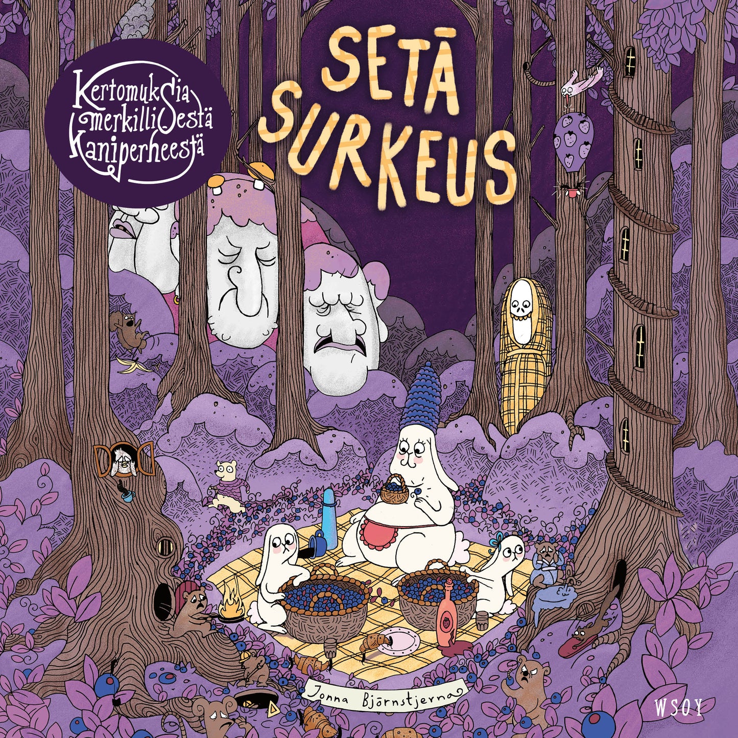 Kertomuksia merkillisestä kaniperheestä: Setä Surkeus – Ljudbok