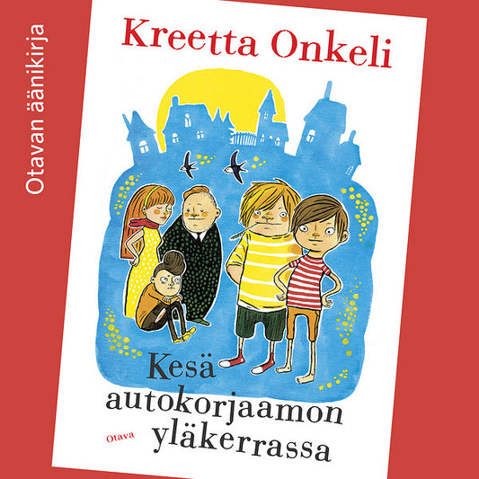 Kesä autokorjaamon yläkerrassa – Ljudbok