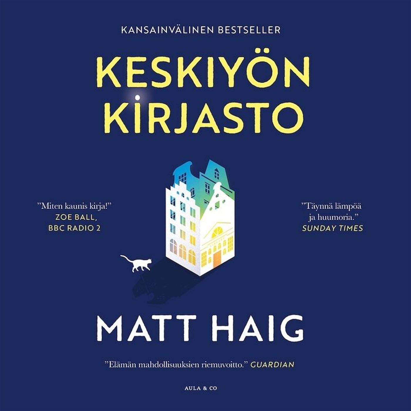 Keskiyön kirjasto – Ljudbok
