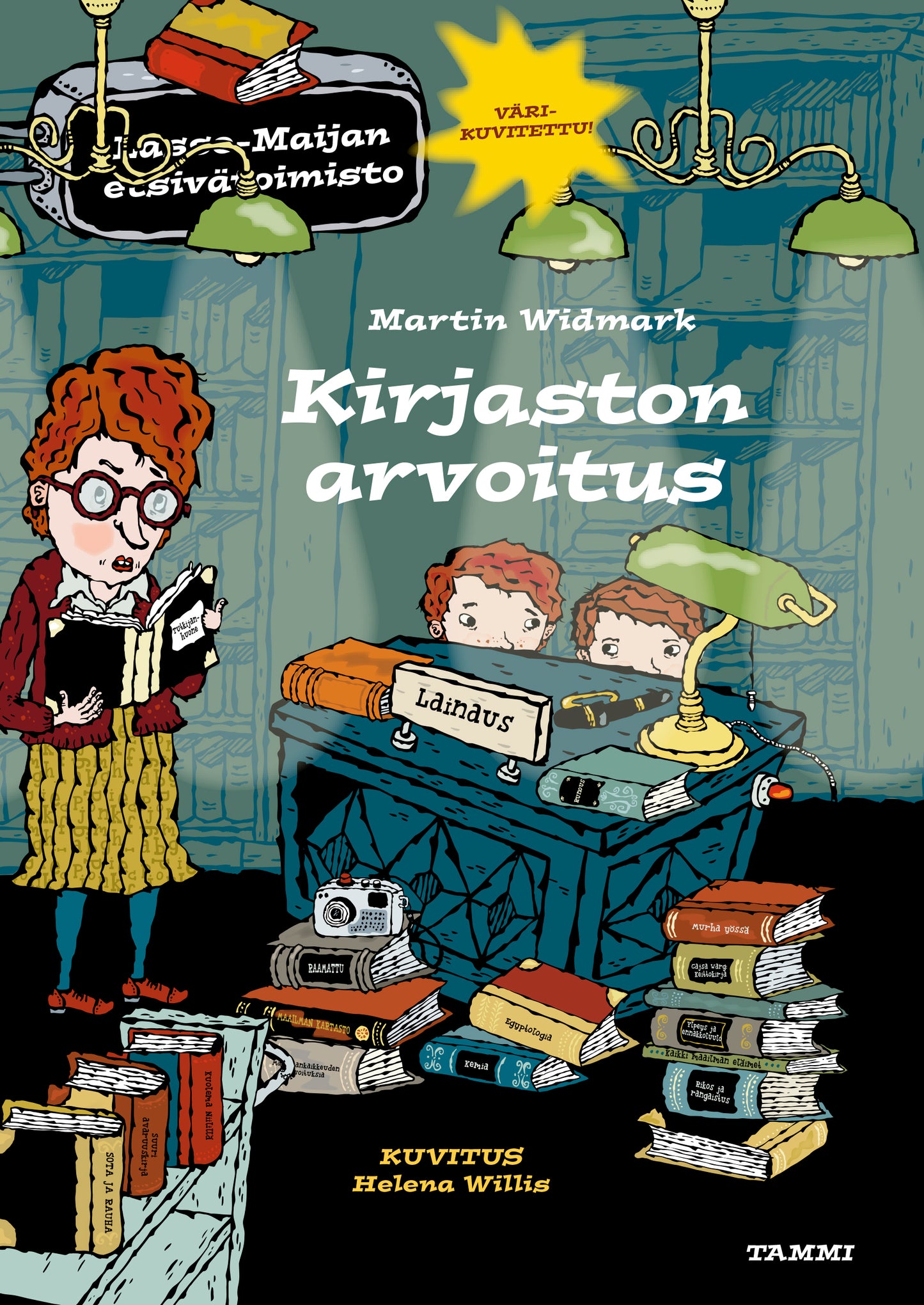 Kirjaston arvoitus. Lasse-Maijan etsivätoimisto – E-bok