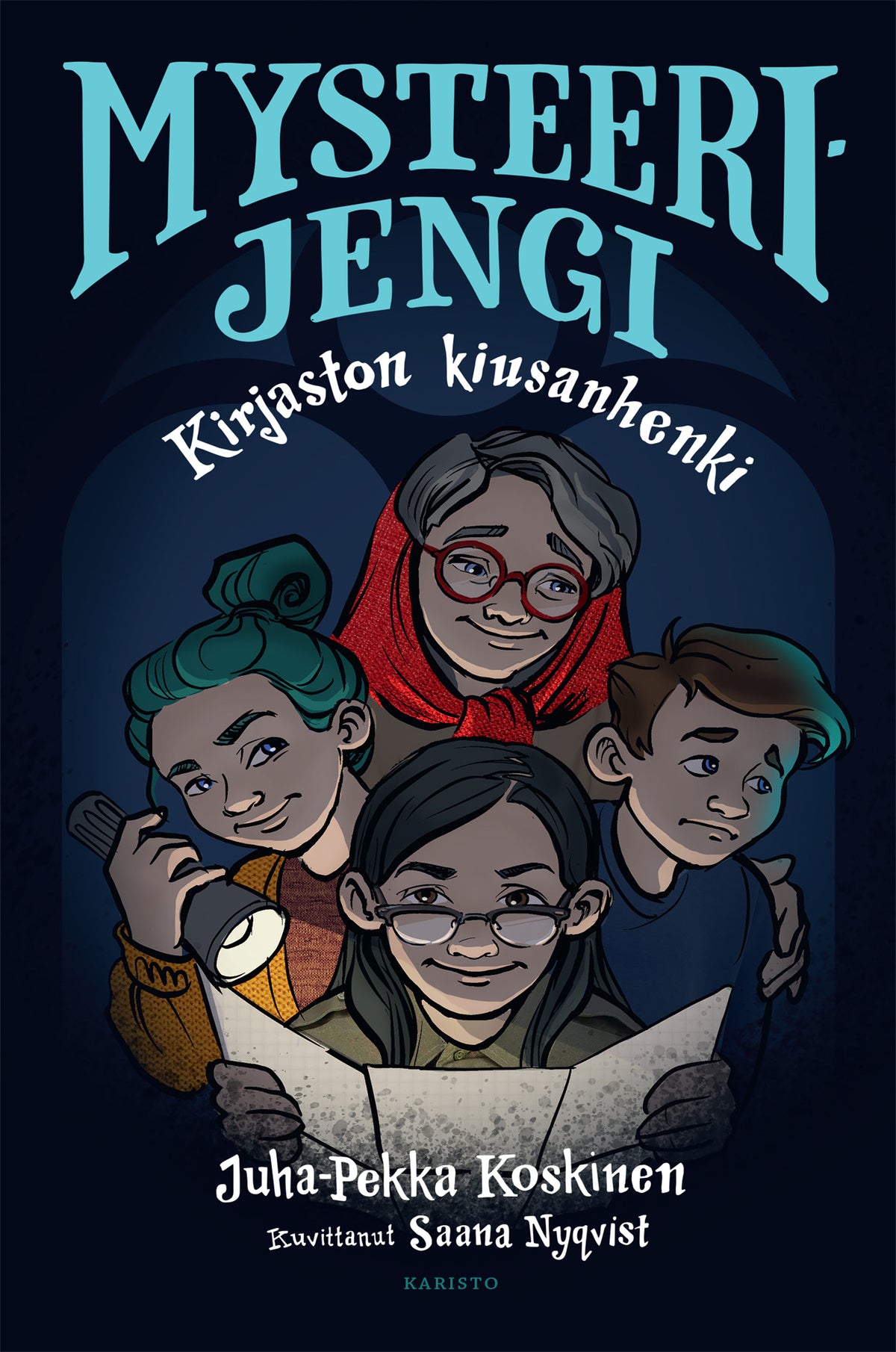 Kirjaston kiusanhenki – E-bok