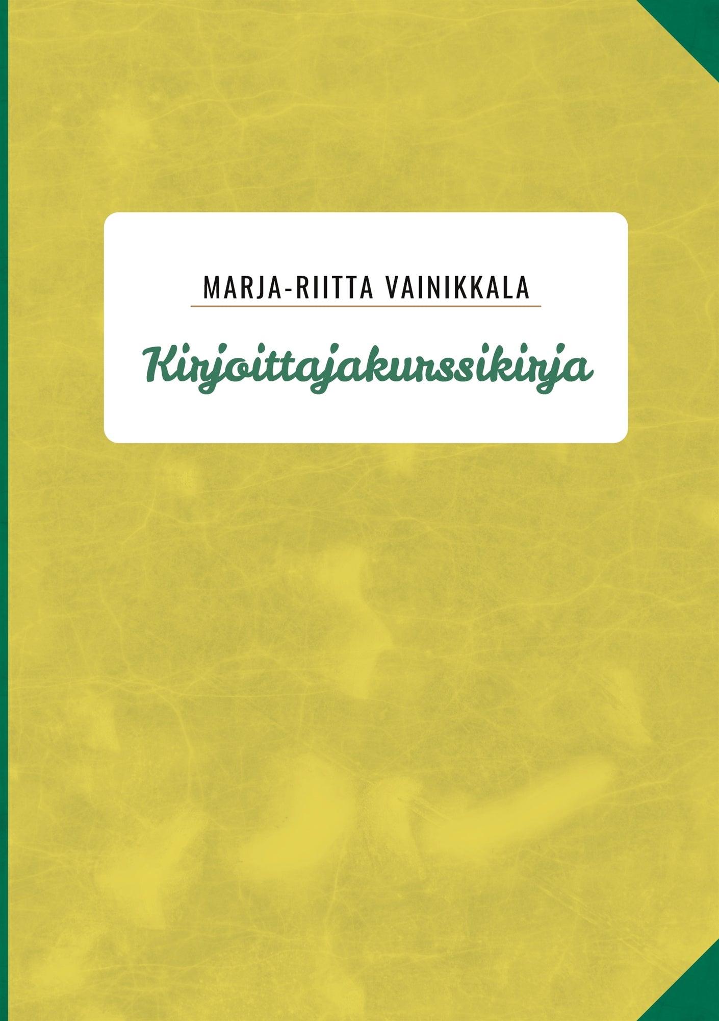 Kirjoittajakurssikirja – E-bok